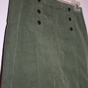 Corduroy Skirt